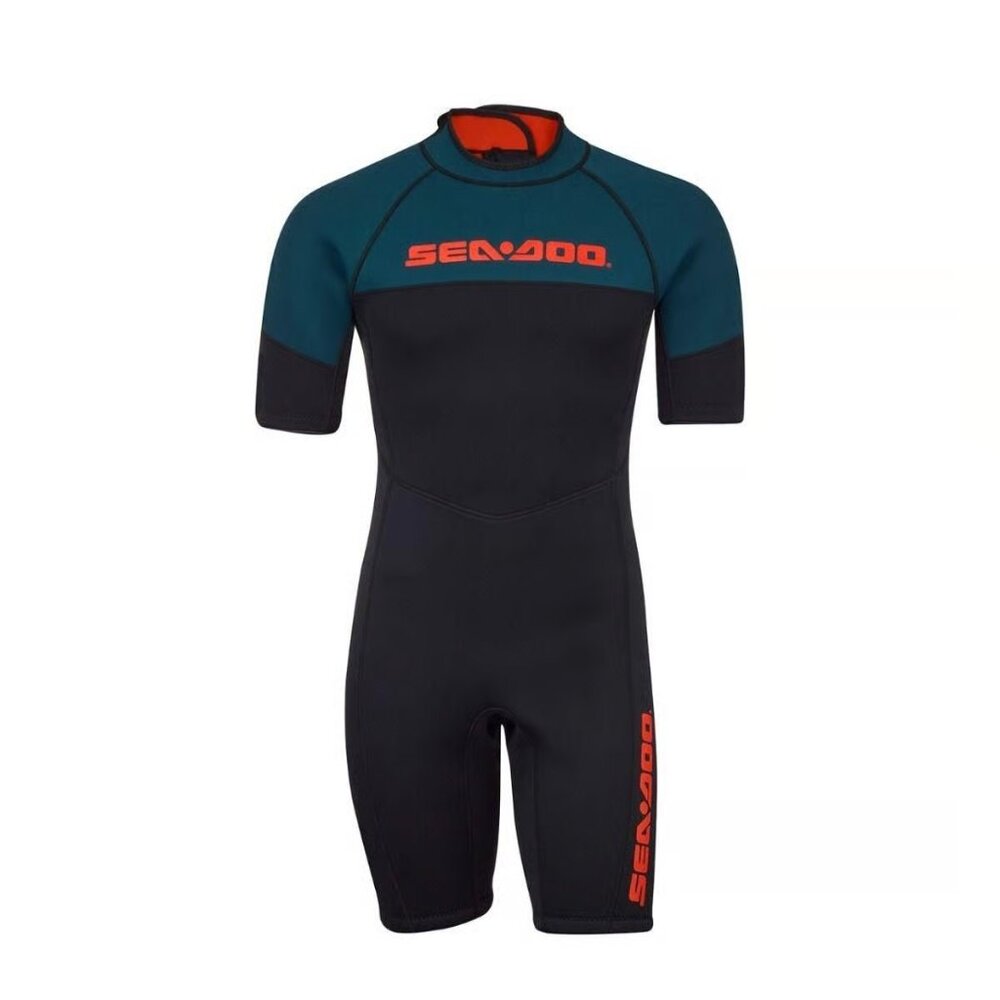 Men's Sea-Doo Escape 3mm Neoprene Shorty Wetsuit Navy/Marine, Size Large